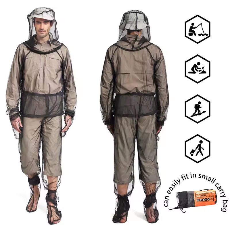 Tix Bug Shield Suit — what the full-body mesh suit includes