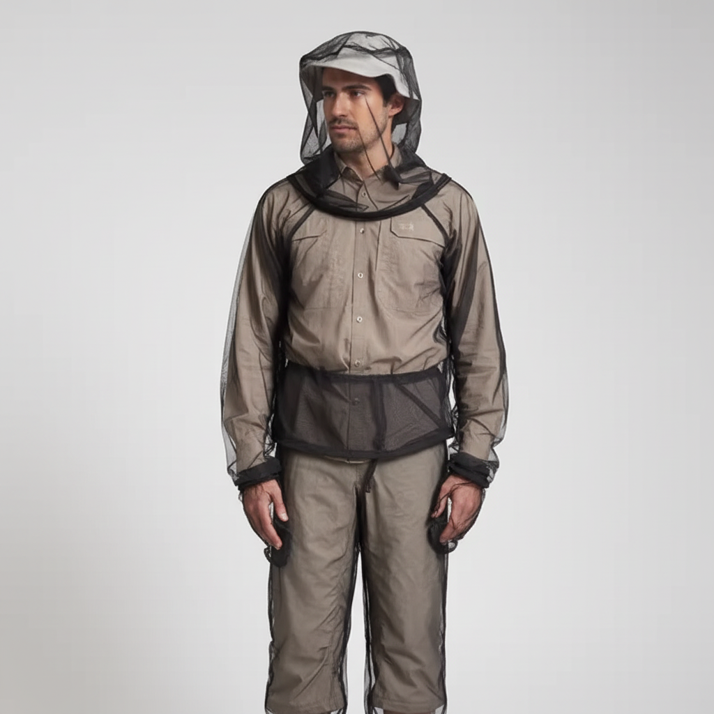 Tix Bug Shield Suit — full-body mesh insect protection