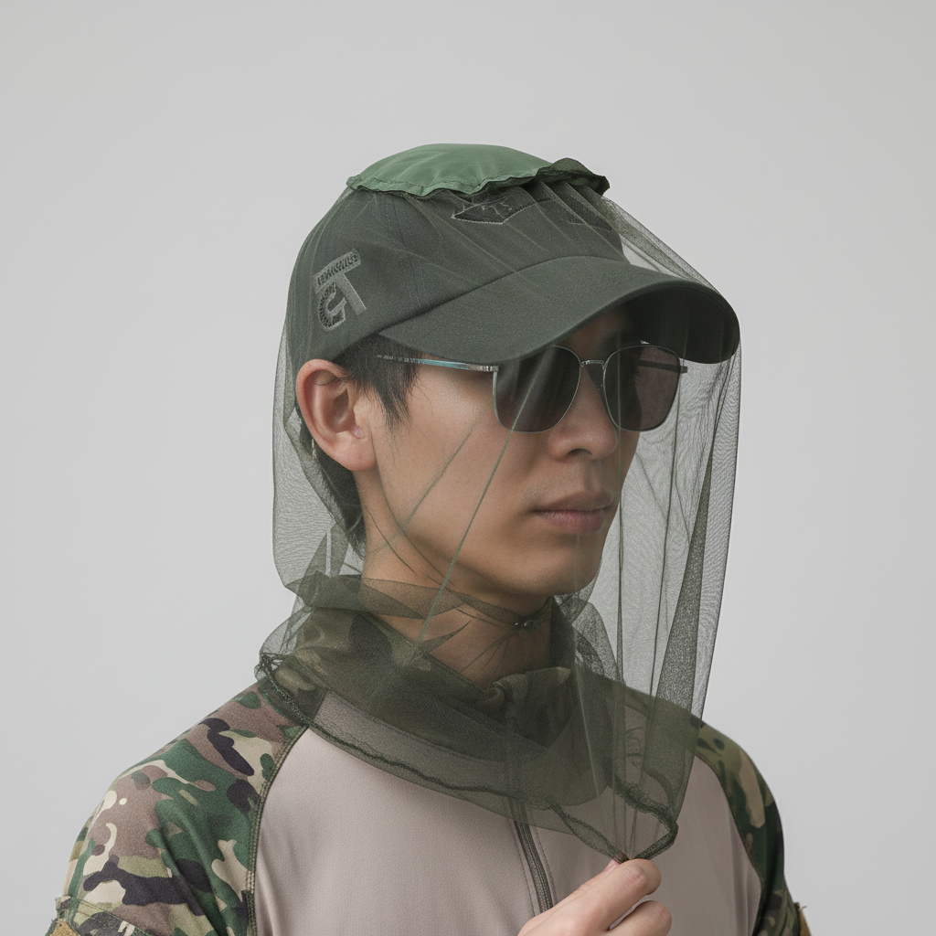 Tix Head Net — ultra-fine mesh insect shield